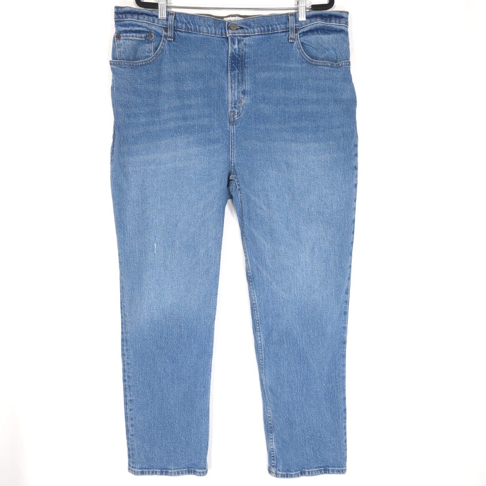 Abercrombie & Fitch Women 90’s Straight Ultra High Rise Curve Love Jeans 35/20R